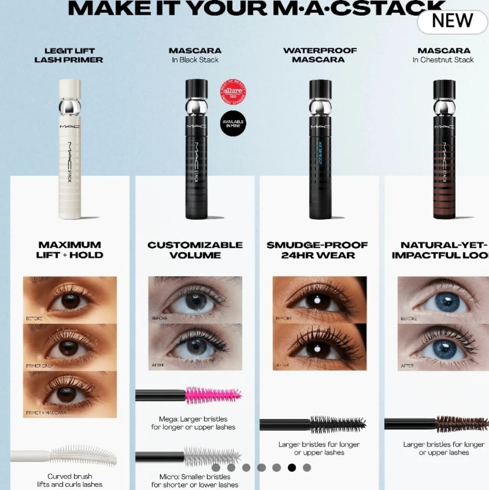 MAC Waterproof Mascara Superstack Mega Brush MACStack